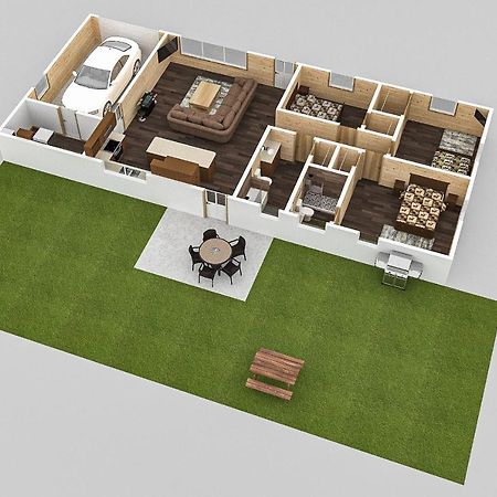 The Brick House: Brand New! 3 Bedroom Home With Private Driveway Pigeon Forge Exteriör bild